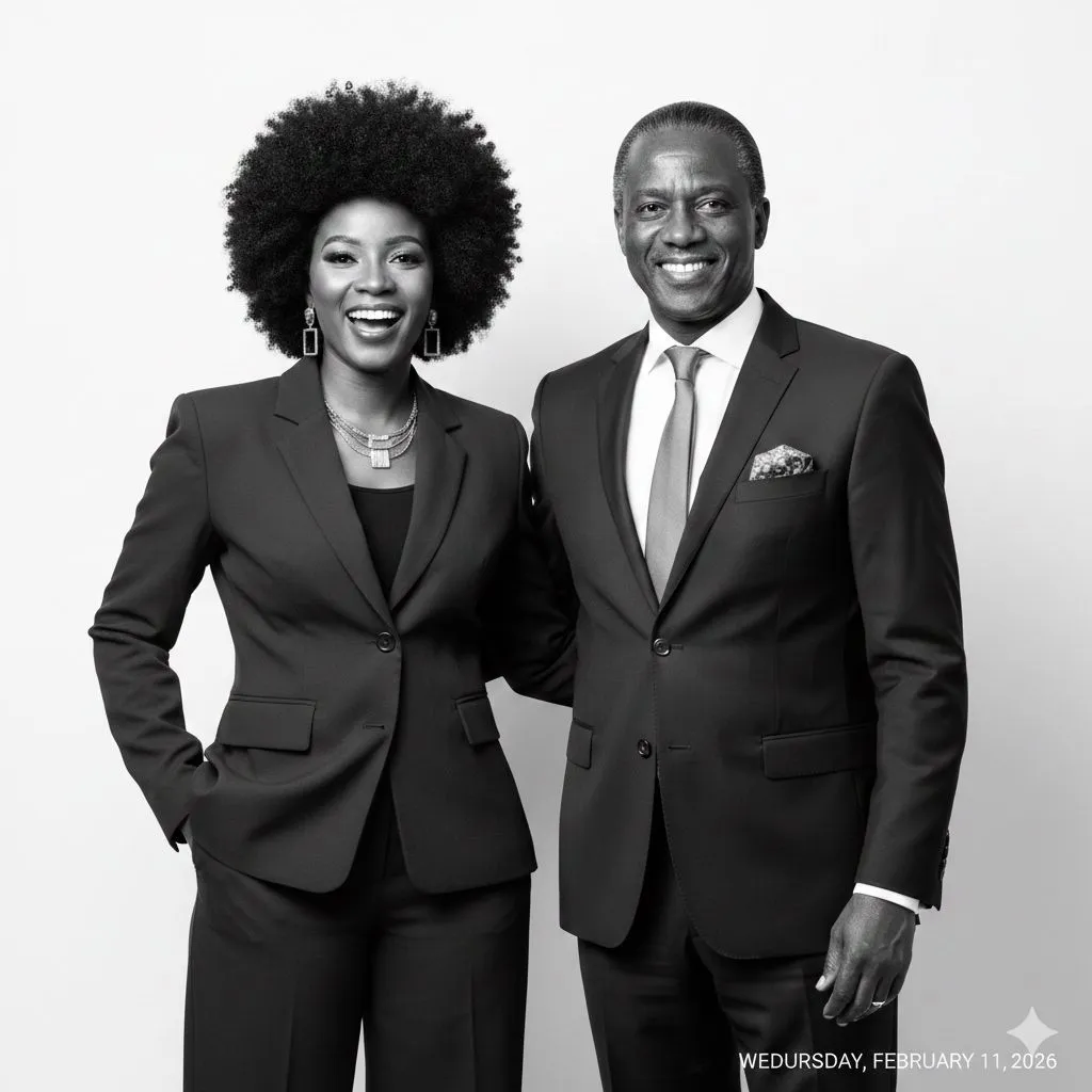 Africa team: Jamila & Davu