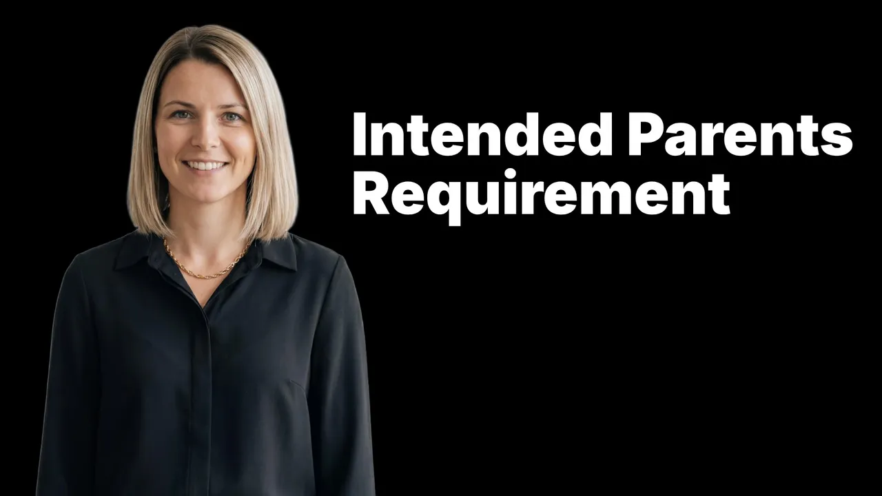 Intended Parents Requirements video preview